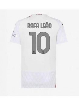 AC Milan Rafael Leao #10 Auswärtstrikot für Frauen 2023-24 Kurzarm